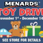 Menard’s Annual Toy Drive Starts November 1st — Williston Business news