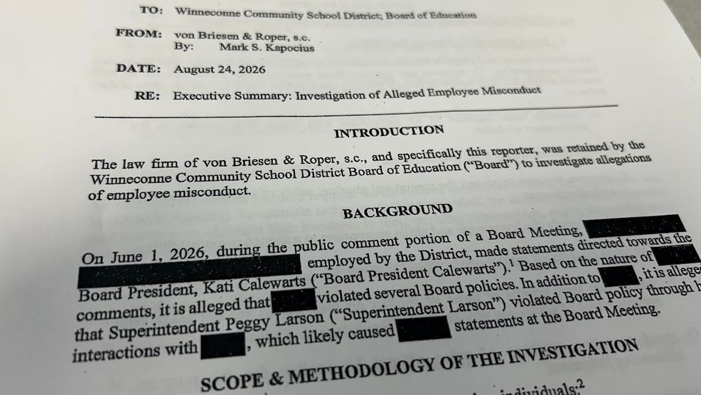 New documents reveal details on investigation, retirement for Winneconne's Peggy Larson — Fox 11 Green Bay Local, Williston Community news